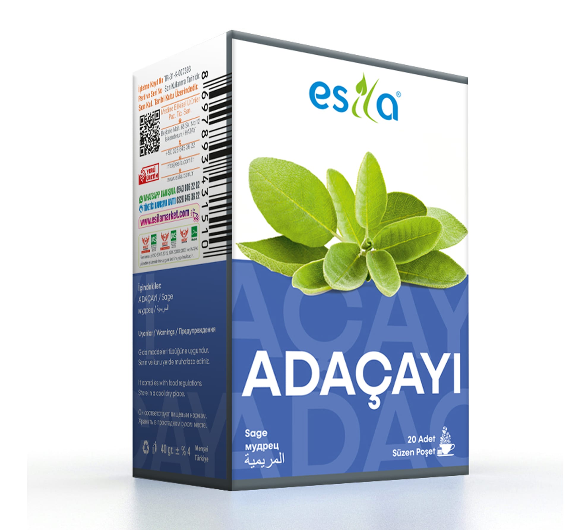 esila adaçayı 20 adet 