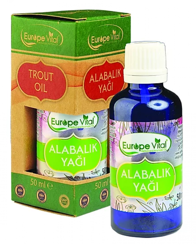 europe vital alabalık yağı 50 Ml