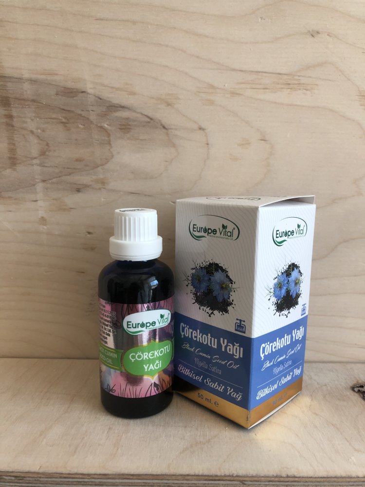 europe vital çörekotu yağı 50Ml