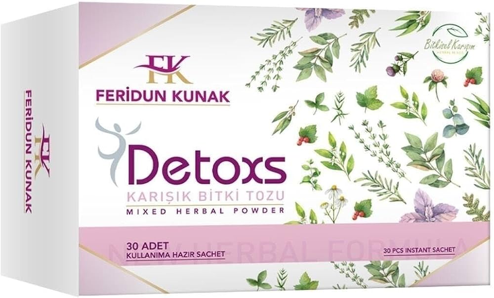 feridun konak detox karışık bitki tozu